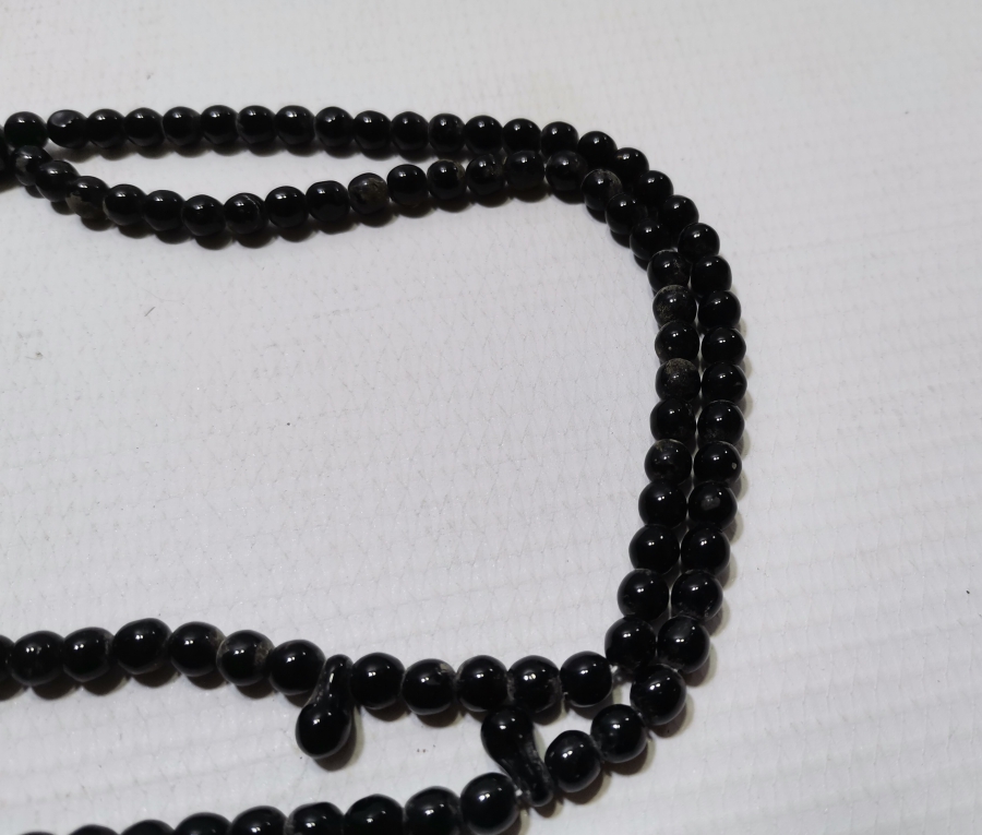 OSMANLI DÖNEMİ YUSURİ RENKTE NADİR BEYKOZ NAMAZ TESPİHİ