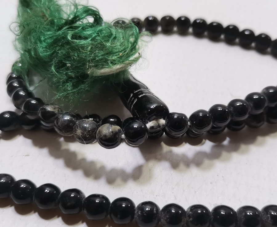 OSMANLI DÖNEMİ YUSURİ RENKTE NADİR BEYKOZ NAMAZ TESPİHİ