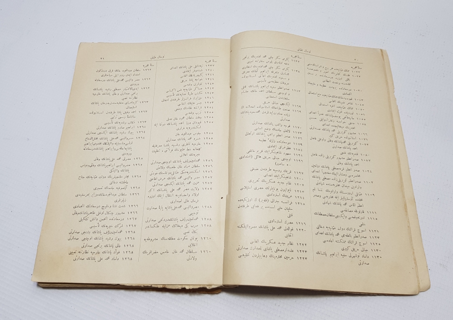 OSMANLI DÖNEMİ BÜYÜK BOY MECMUA