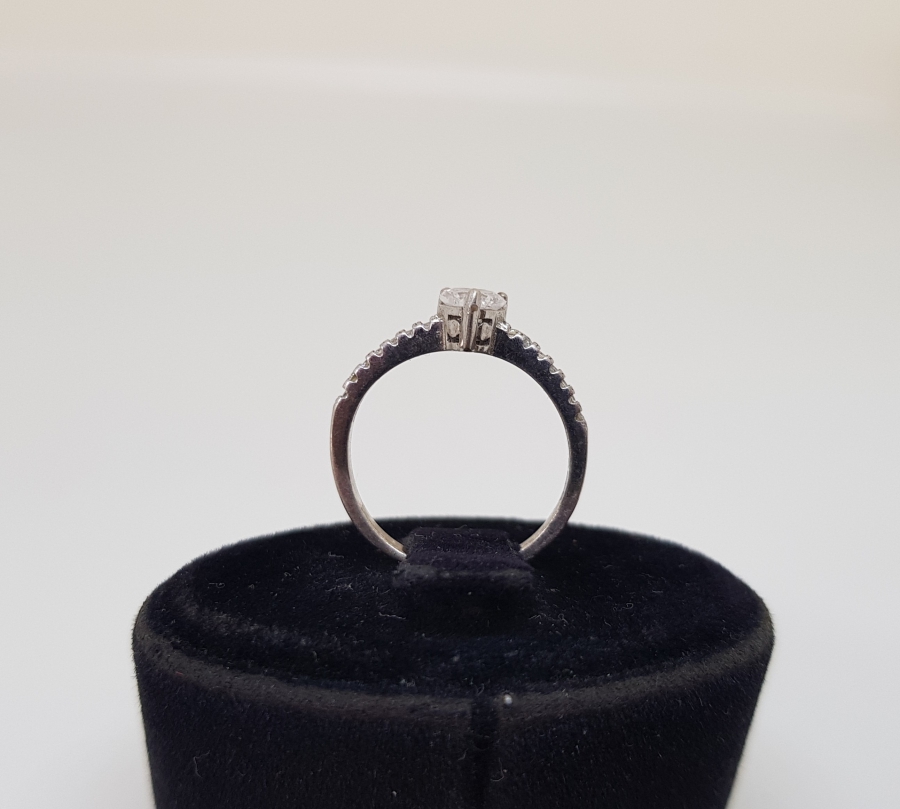 TAMTUR TEKTAŞ MODELİ GÜMÜŞ YÜZÜK