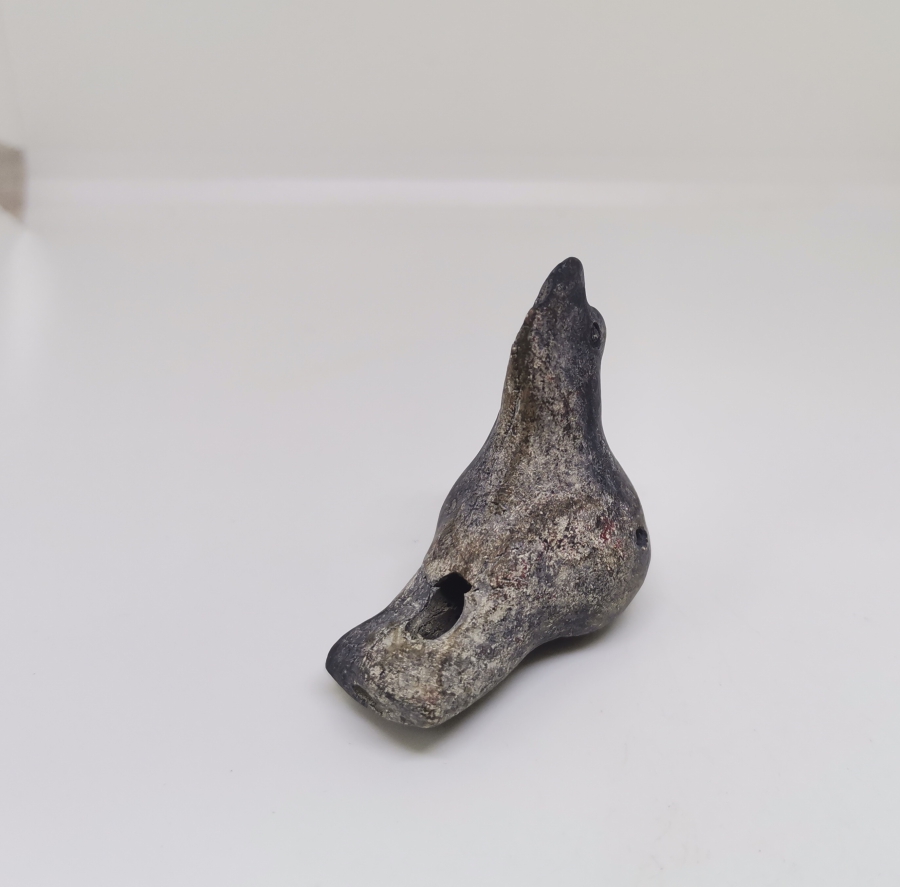 OSMANLI DÖNEMİ EL YAPIMI NADİR KUŞ FİGÜRLÜ OYUNCAK TOPRAK DÜDÜK