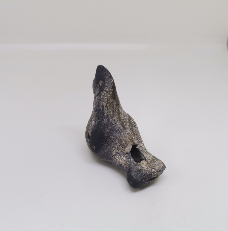 OSMANLI DÖNEMİ EL YAPIMI NADİR KUŞ FİGÜRLÜ OYUNCAK TOPRAK DÜDÜK