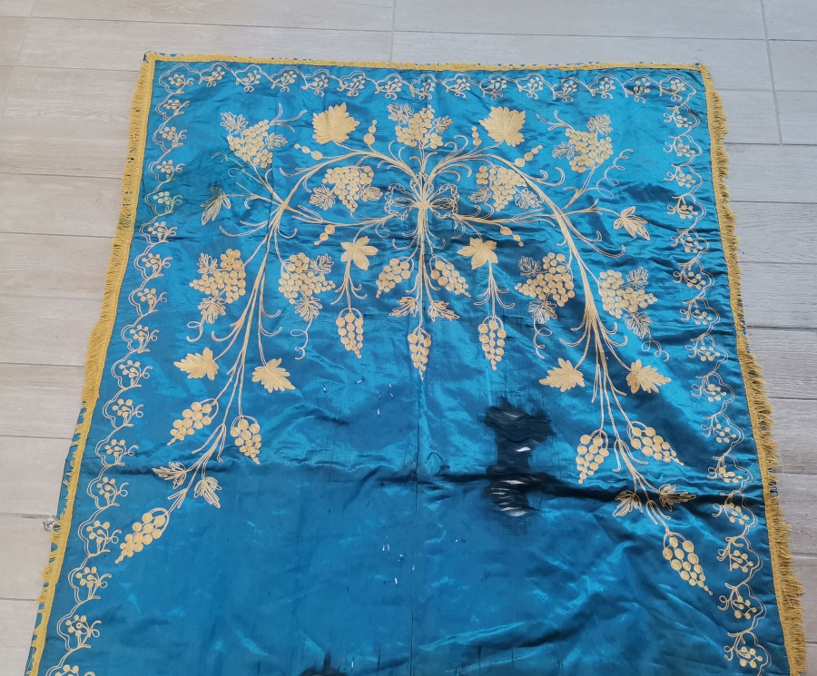 OSMANLI DÖNEMİ NADİR İPEK SECCADE