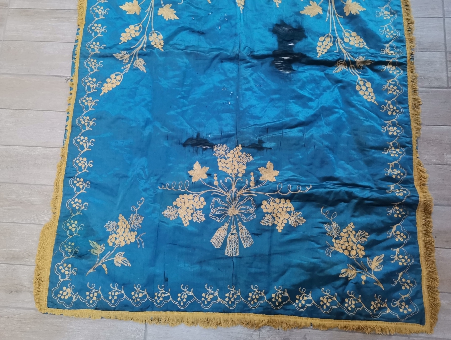 OSMANLI DÖNEMİ NADİR İPEK SECCADE