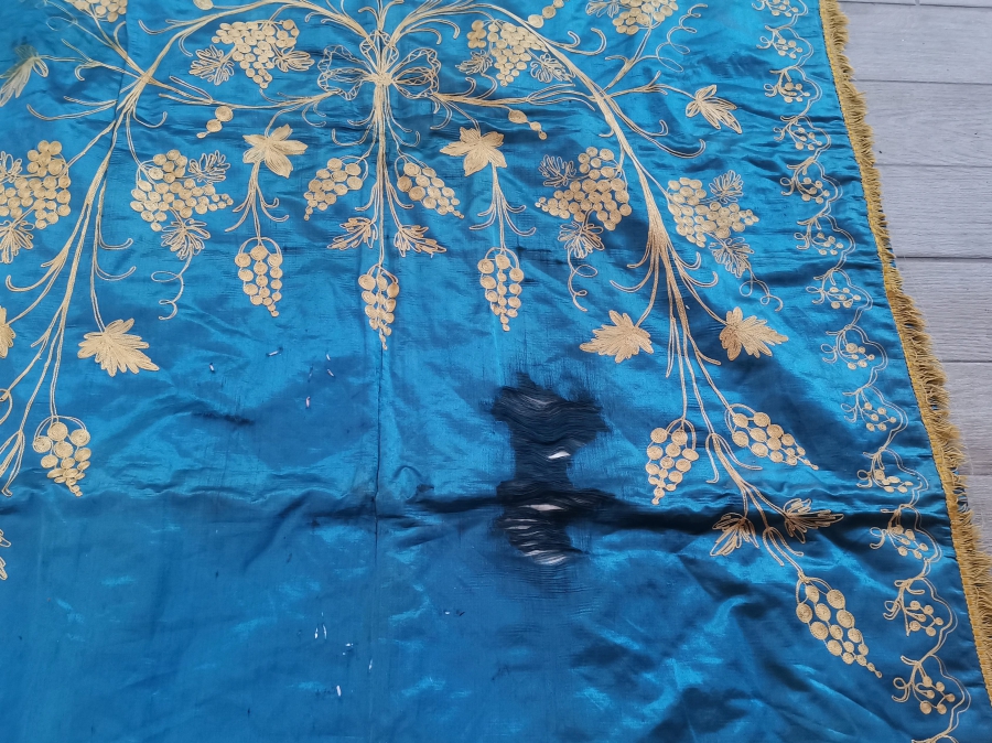 OSMANLI DÖNEMİ NADİR İPEK SECCADE