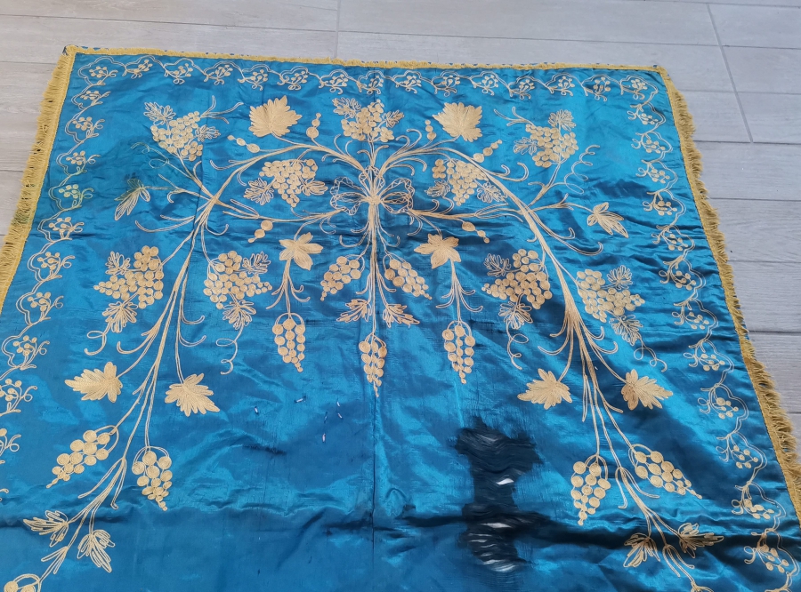 OSMANLI DÖNEMİ NADİR İPEK SECCADE