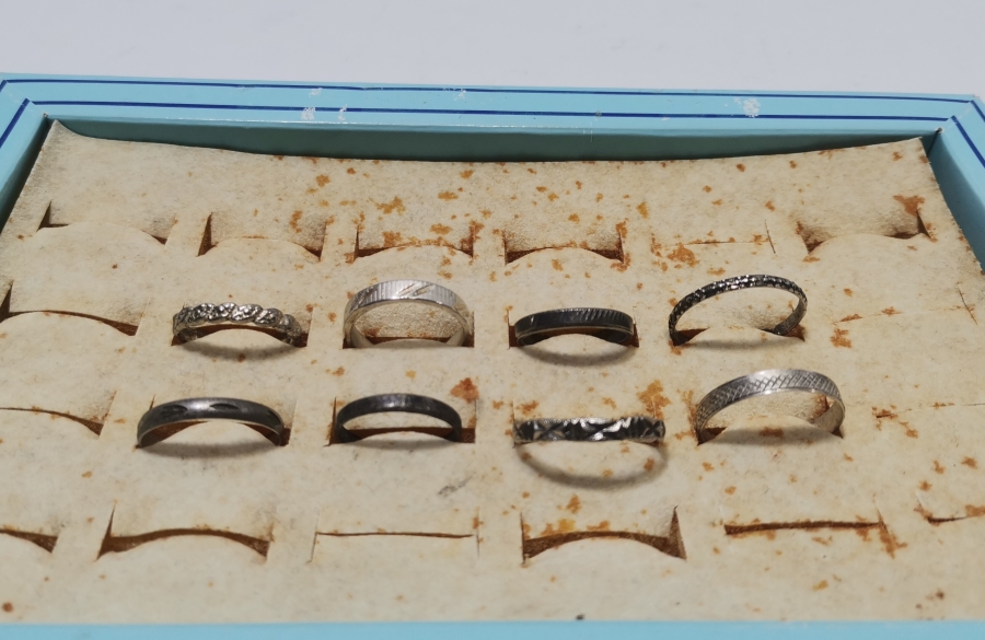 GÜMÜŞ KAPLAMA ANTİKA ALYANS LOTU