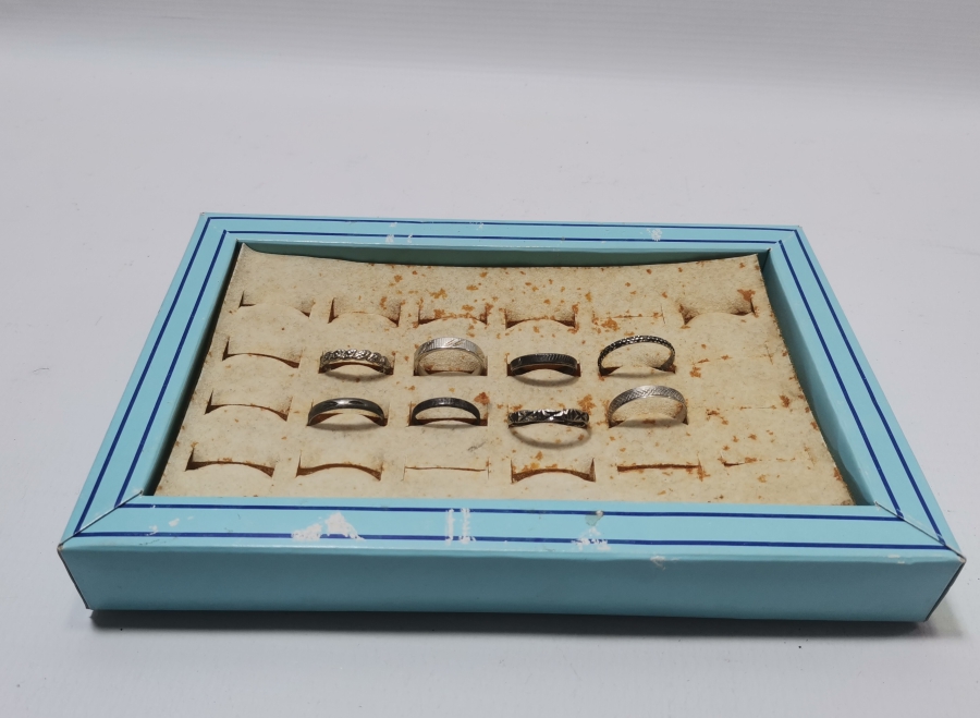 GÜMÜŞ KAPLAMA ANTİKA ALYANS LOTU