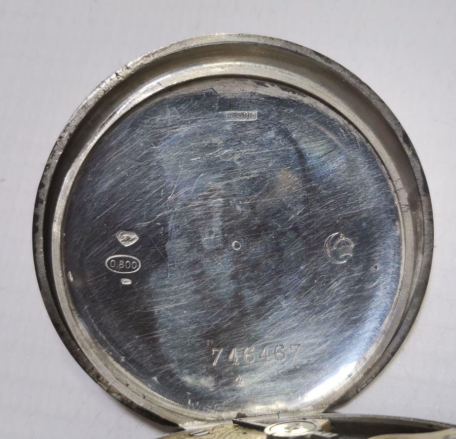 İNGİLİZLERİN OSMANLI PAZARI İÇİN YAPTIĞI AVCI KASA NADİR GÜMÜŞ CEP SAATİ