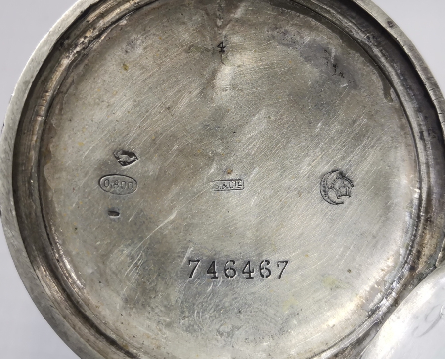 İNGİLİZLERİN OSMANLI PAZARI İÇİN YAPTIĞI AVCI KASA NADİR GÜMÜŞ CEP SAATİ