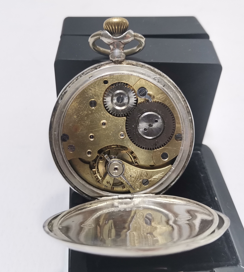 İNGİLİZLERİN OSMANLI PAZARI İÇİN YAPTIĞI AVCI KASA NADİR GÜMÜŞ CEP SAATİ