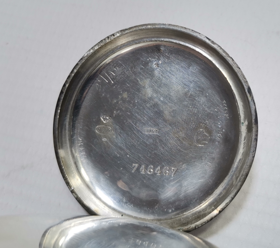 İNGİLİZLERİN OSMANLI PAZARI İÇİN YAPTIĞI AVCI KASA NADİR GÜMÜŞ CEP SAATİ