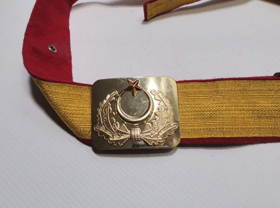 TAM TAKIM ANTİKA SUBAY KEMERİ