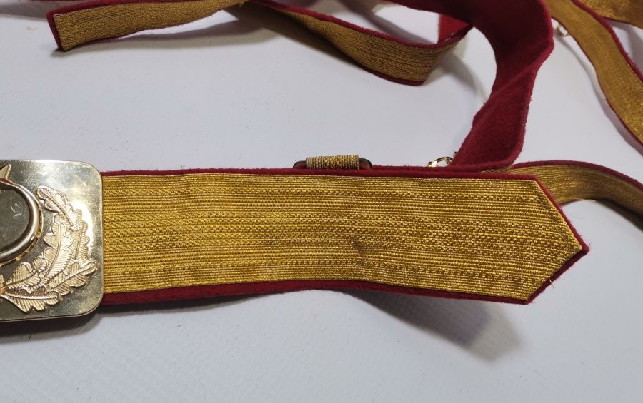 TAM TAKIM ANTİKA SUBAY KEMERİ