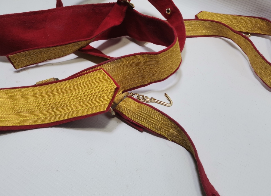 TAM TAKIM ANTİKA SUBAY KEMERİ