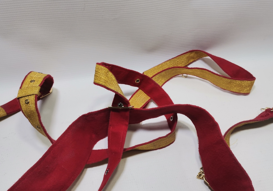 TAM TAKIM ANTİKA SUBAY KEMERİ