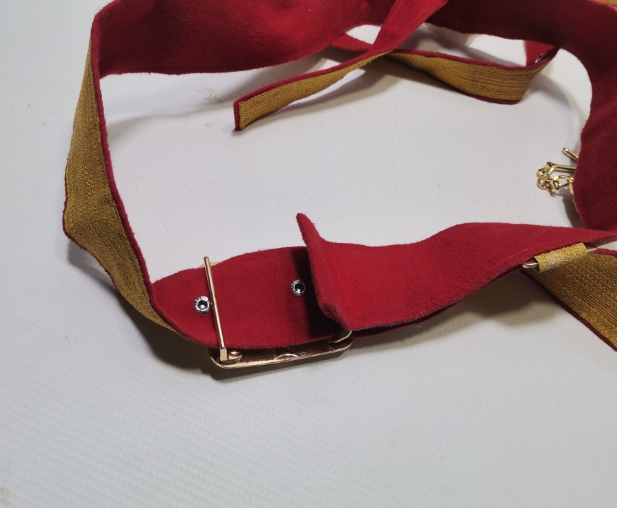 TAM TAKIM ANTİKA SUBAY KEMERİ