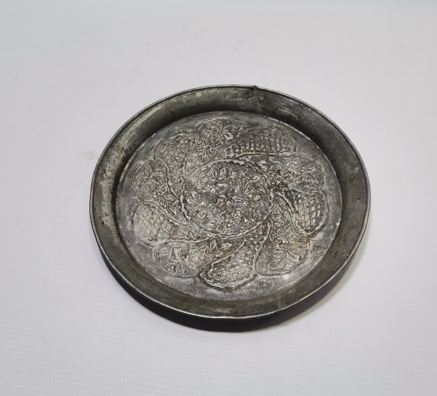 KABARTMA İŞÇİLİKLİ OSMANLI DÖNEMİ NADİR FORMDA BOSNA KAHVE TEPSİSİ