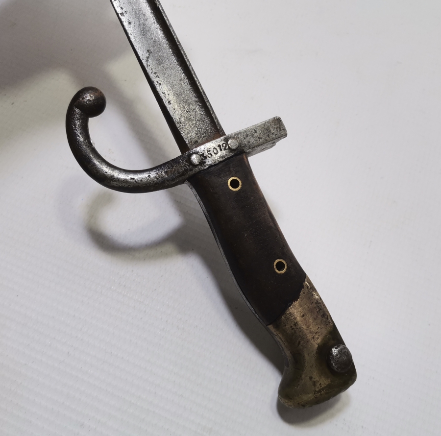 ÜZERİ RUMCA YAZILI 1. DÜNYA SAVAŞI DÖNEMİ NADİR RUM SÜNGÜSÜ