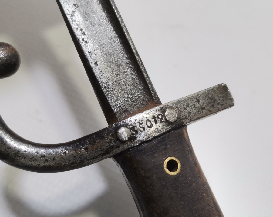 ÜZERİ RUMCA YAZILI 1. DÜNYA SAVAŞI DÖNEMİ NADİR RUM SÜNGÜSÜ