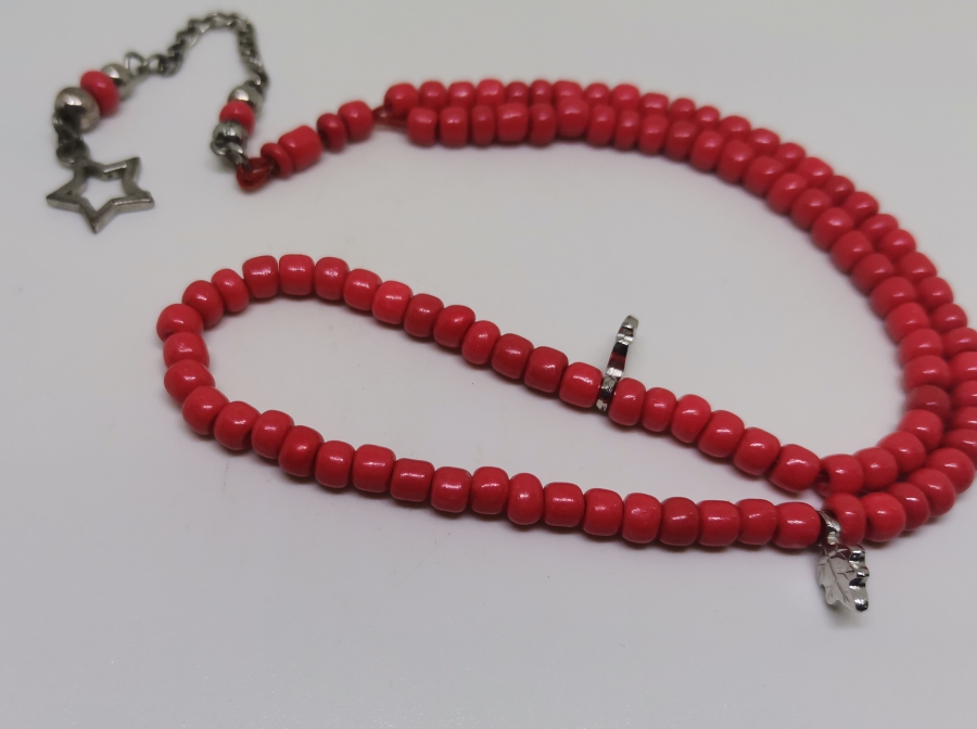 MERCAN TAŞINDAN MAMUL ANTİKA NAMAZ TESPİHİ