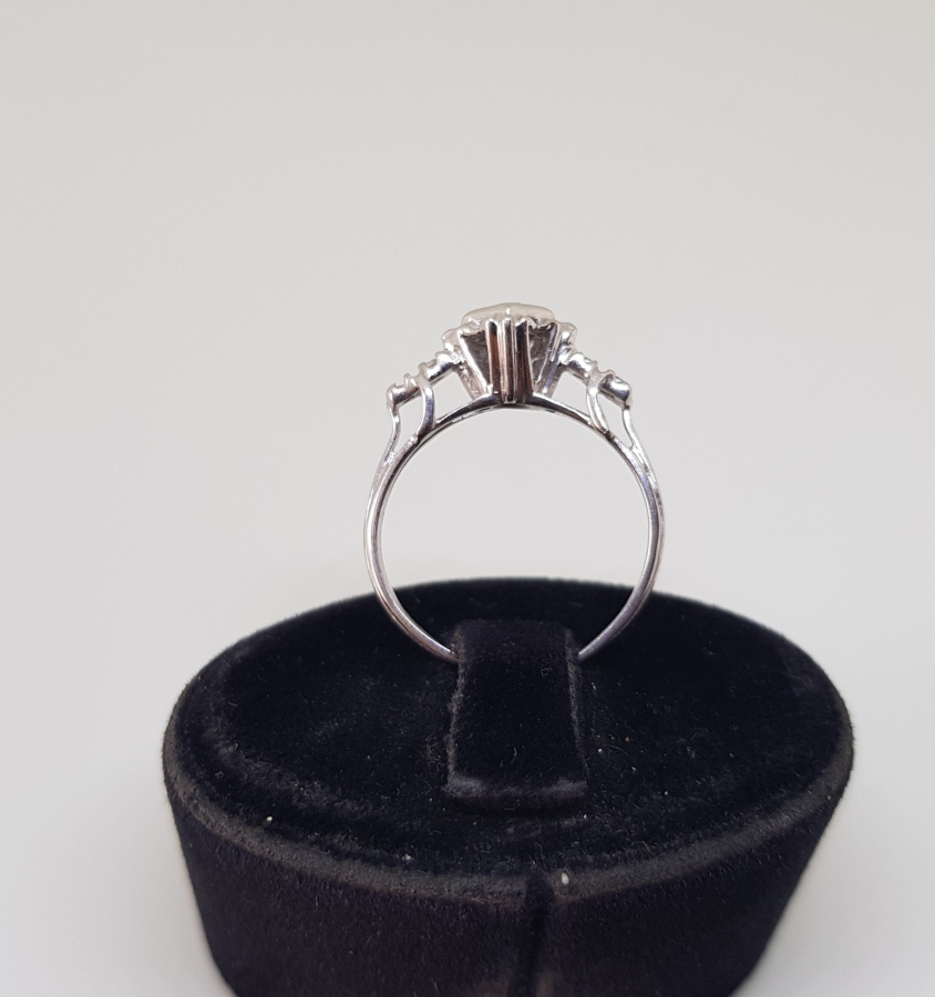 KUZEY YILDIZI FORMLU PIRLANTA TAŞLI ÖZEL YAPIM YÜZÜK