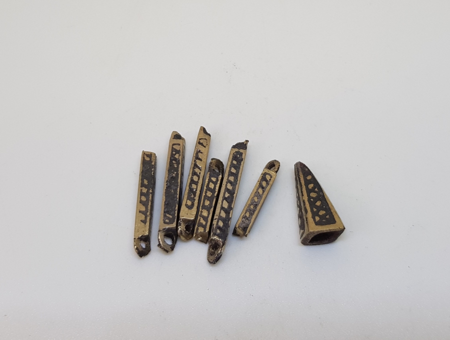 OSMANLI DÖNEMİ SAVATLI TAKI PARÇALARI