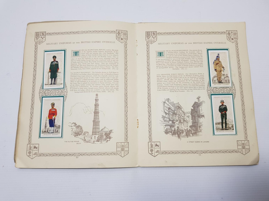 1. DÜNYA SAVAŞI DÖNEMİ İNGİLİZ ASKER VE SUBAY KIYAFETLERİ ALBÜMÜ