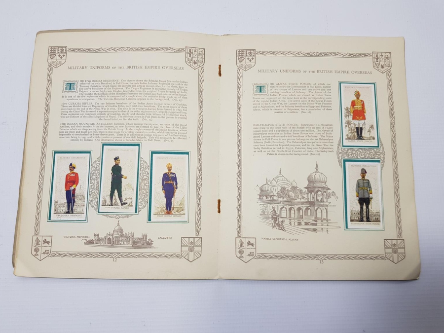 1. DÜNYA SAVAŞI DÖNEMİ İNGİLİZ ASKER VE SUBAY KIYAFETLERİ ALBÜMÜ