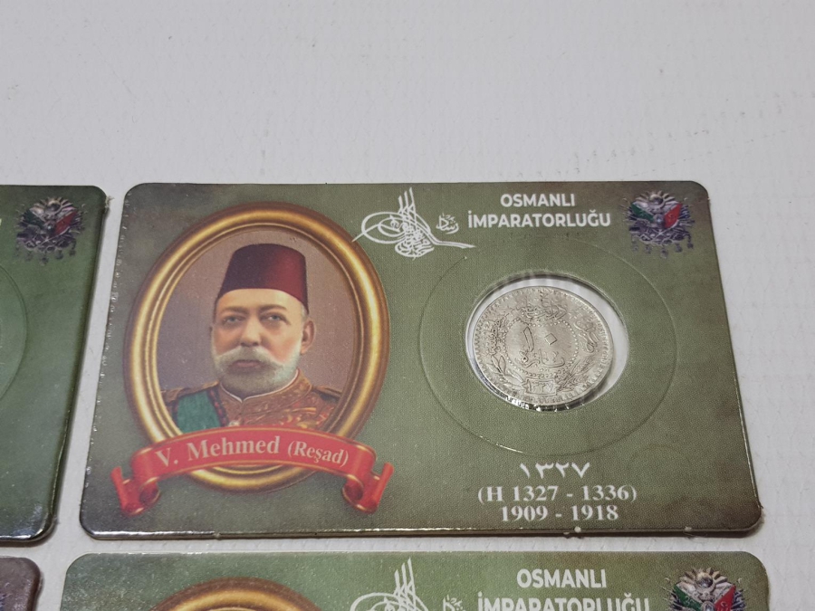 SULTAN MEHMED REŞAD DÖNEMİ NİKEL PARA SETİ