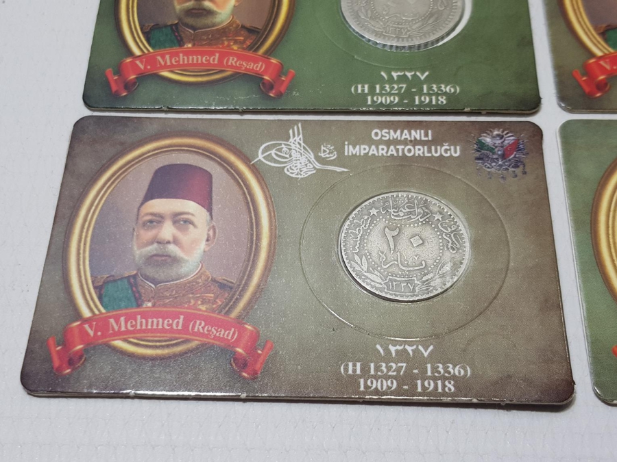 SULTAN MEHMED REŞAD DÖNEMİ NİKEL PARA SETİ