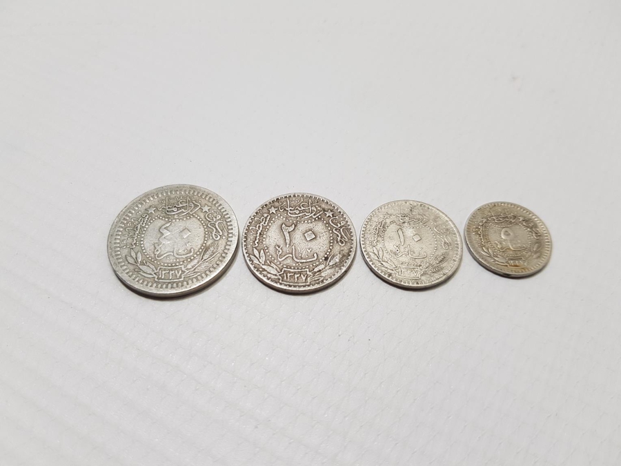 SULTAN MEHMED REŞAD DÖNEMİ NİKEL PARA SETİ