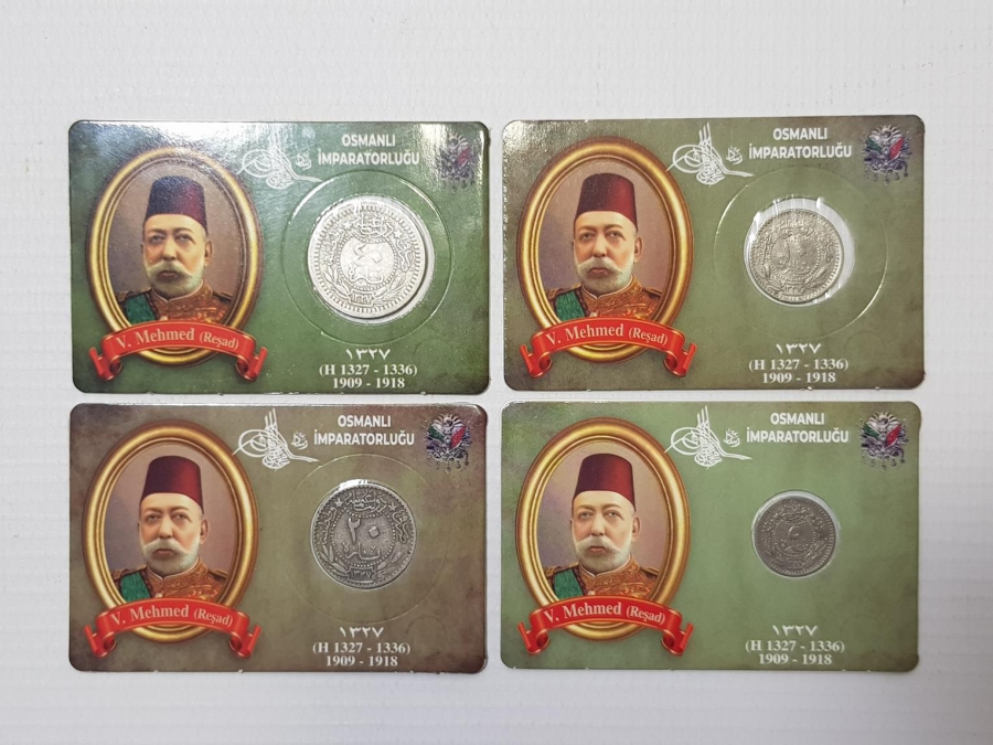 SULTAN MEHMED REŞAD DÖNEMİ NİKEL PARA SETİ