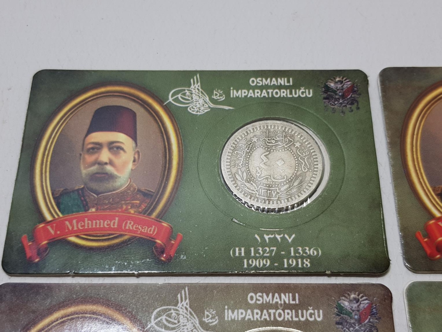 SULTAN MEHMED REŞAD DÖNEMİ NİKEL PARA SETİ