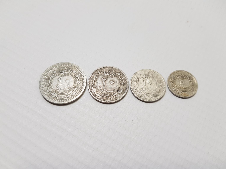 SULTAN MEHMED REŞAD DÖNEMİ NİKEL PARA SETİ