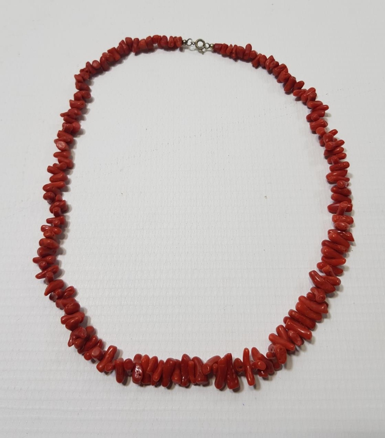 OSMANLI DÖNEMİ MERCAN TAŞLI GERDANLIK