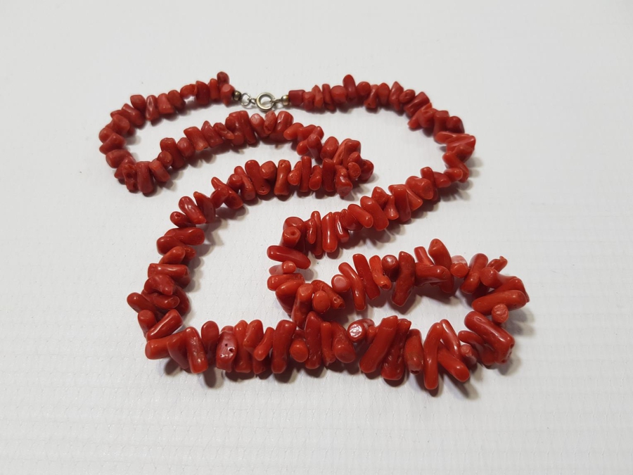 OSMANLI DÖNEMİ MERCAN TAŞLI GERDANLIK