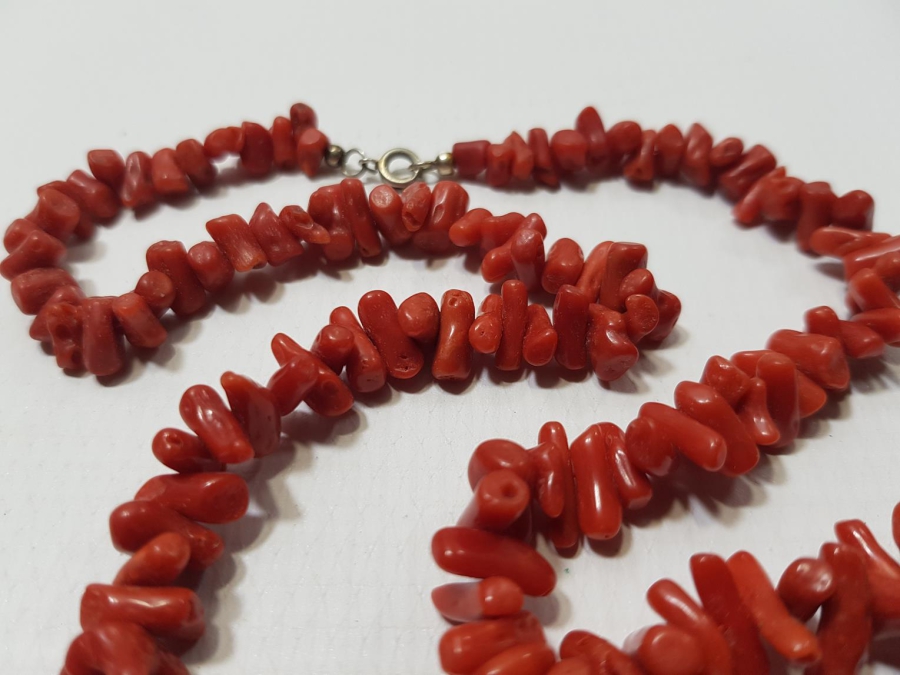 OSMANLI DÖNEMİ MERCAN TAŞLI GERDANLIK