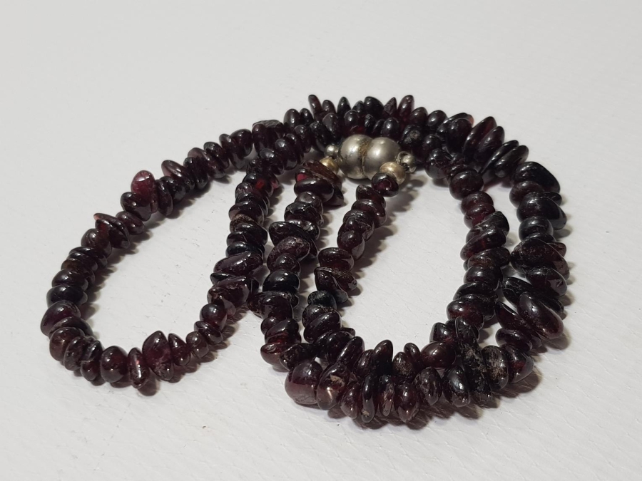 ANTİKA LAL TAŞI GERDANLIK