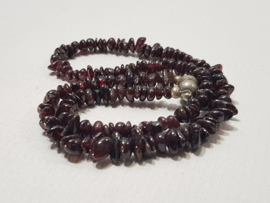 ANTİKA LAL TAŞI GERDANLIK