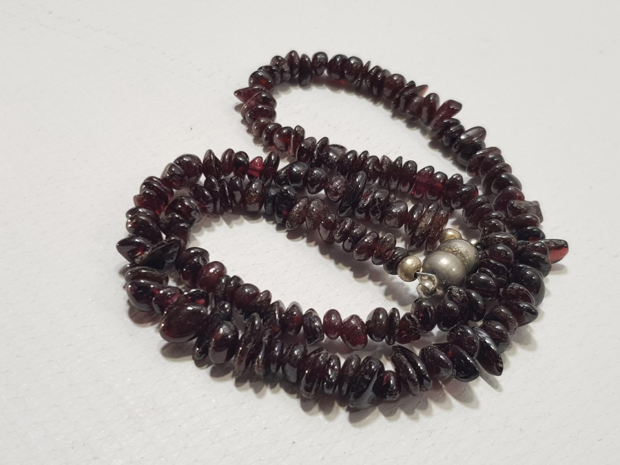 ANTİKA LAL TAŞI GERDANLIK