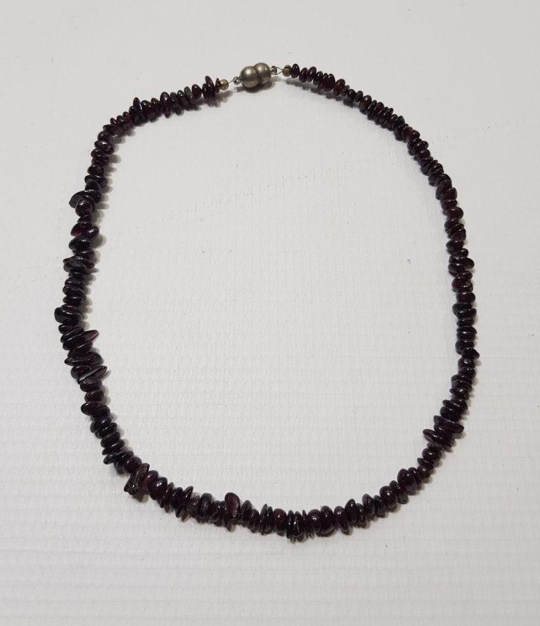 ANTİKA LAL TAŞI GERDANLIK