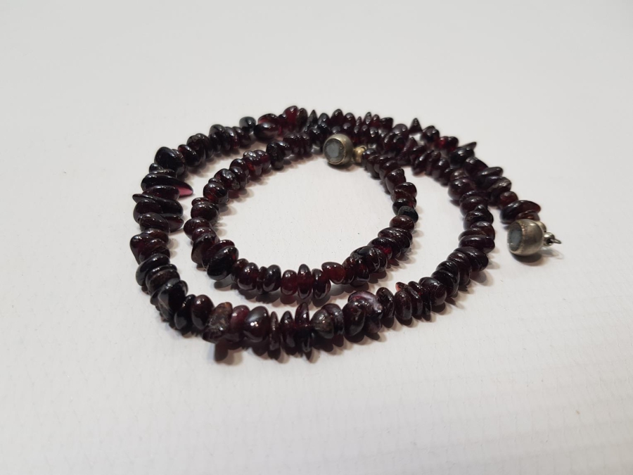 ANTİKA LAL TAŞI GERDANLIK