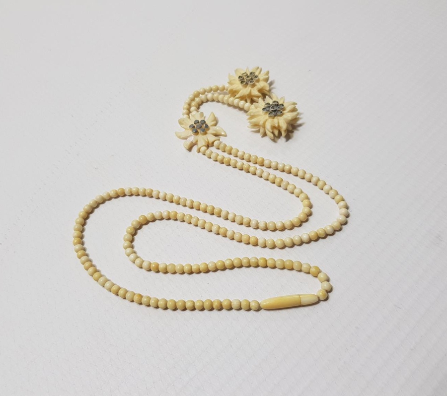 ANTİKA FİLDİŞİ GERDANLIK