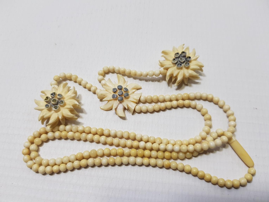 ANTİKA FİLDİŞİ GERDANLIK