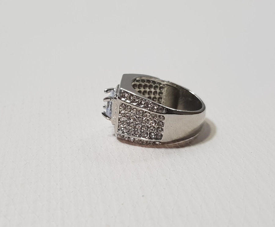 AQUAMARİN VE ZİRKON TAŞLI BİJUTERİ YÜZÜK