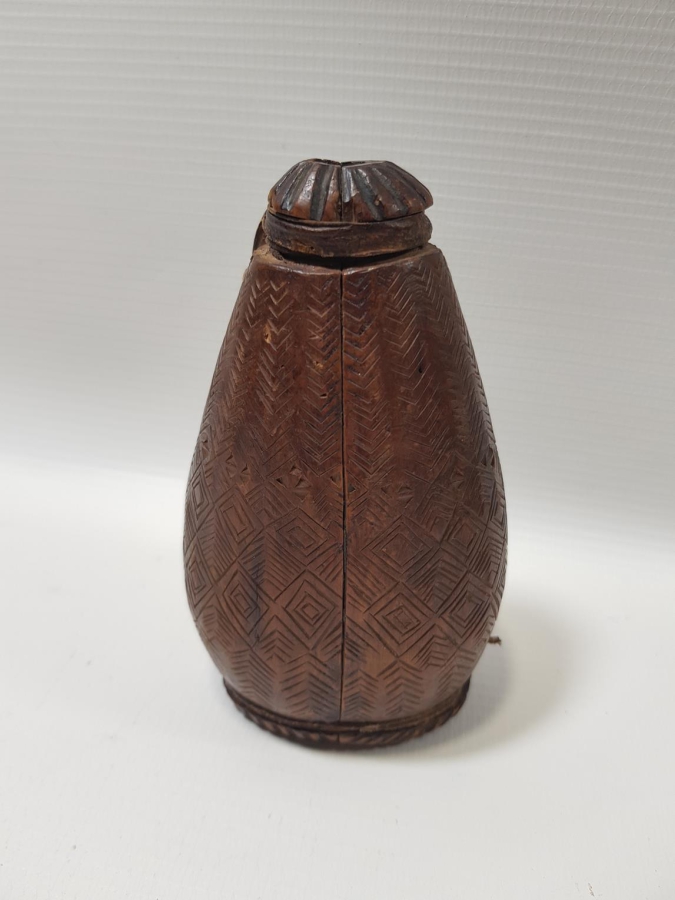 OSMANLI DÖNEMİ ÇOK NADİR YENİÇERİ KALE TÜFEĞİ BARUTLUĞU