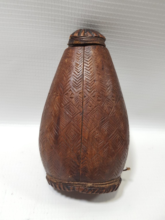 OSMANLI DÖNEMİ ÇOK NADİR YENİÇERİ KALE TÜFEĞİ BARUTLUĞU