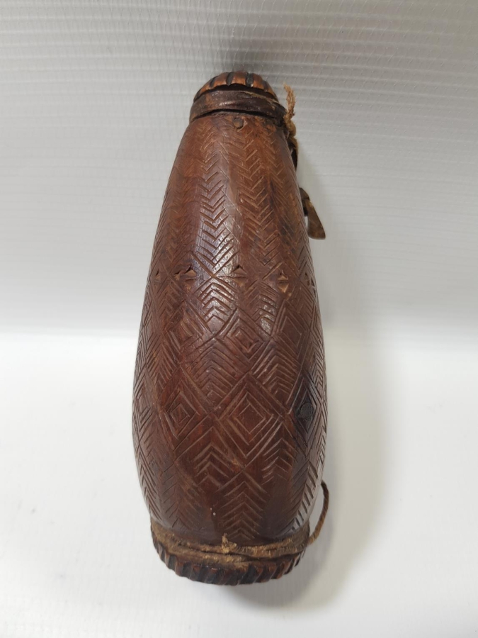 OSMANLI DÖNEMİ ÇOK NADİR YENİÇERİ KALE TÜFEĞİ BARUTLUĞU