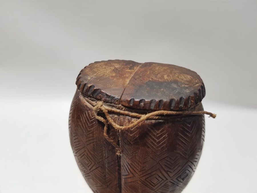 OSMANLI DÖNEMİ ÇOK NADİR YENİÇERİ KALE TÜFEĞİ BARUTLUĞU